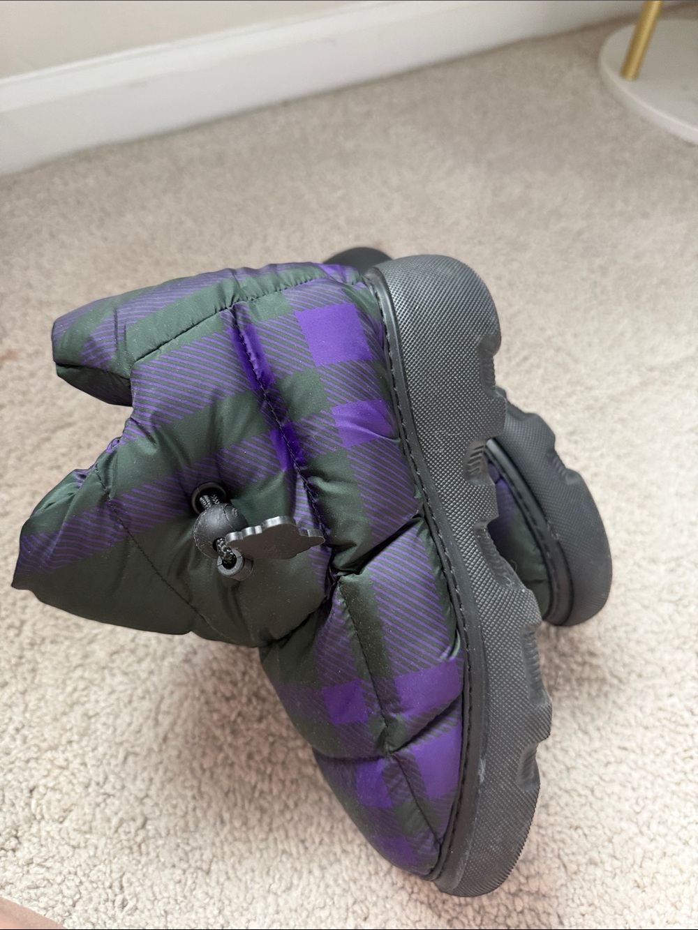 Burberry women boots Daniel Lee design Puffer Slip-On Booties - Picture 7 of 7